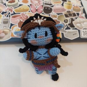 gantungan kunci neteyam | neteyam avatar crochet | neteyam avatar