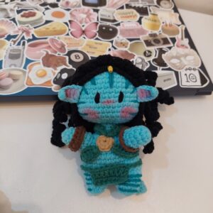 gantungan kunci tsireya | tsireya avatar crochet | tsireya avatar